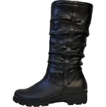 AXEL dámské kožené kozačky 4503 S černé Velikost: 39