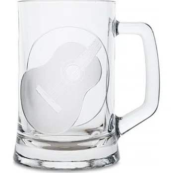 Sklenice Pivní půllitr s uchem - ŠPANĚLSKÁ KYTARA