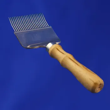 Odvíčkovací zařízení mechanické- Vidlička nerez zahlé jehly 21 jehel, š 8 cm