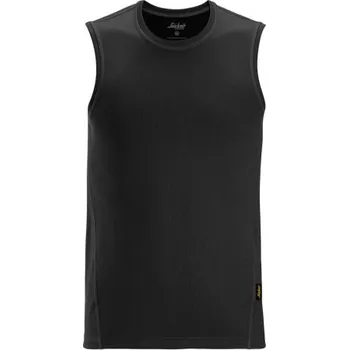 Pánské tílko Snickers Workwear | Funkční tílko Stay Fresh černé - Černá / XL / XL / černá
