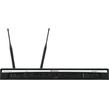 Mikrofon Relacart UR-260D, 2-kanálový UHF přijímač