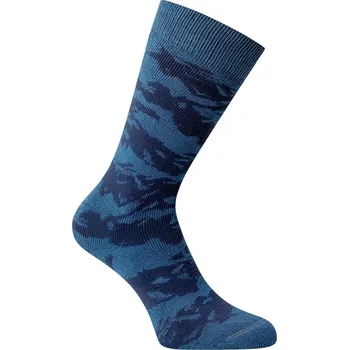 Pánské ponožky Dětské ponožky Dare 2b Kids Printed Ski Socks Velikost ponožek: 23-27 / Barva: modrá