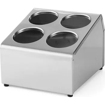 Úložný box Hendi Držák košíků na příbory - 255x295x(H)215 mm