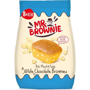 White Chocolate Brownies - Mr. Brownie 200g