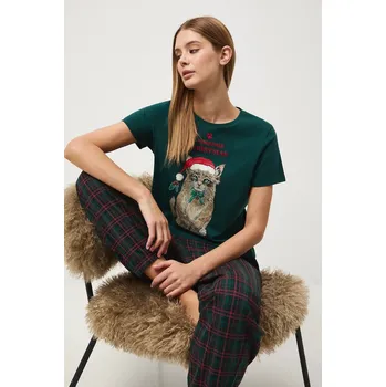 Dámské pyžamo Bavlněné pyžamo Medicine RW25-PJD804 vícebarevná MLA, vel. S