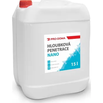 Penetrace Penetrace hloubková Nano PRO-DOMA – 15 l