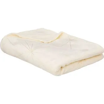 deka Bílá fleecová deka vánoční