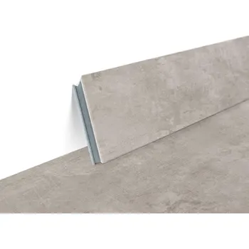 soklová lišta BRASED Soklová lišta K45 Objectline 1053 Beton hlazený šedý