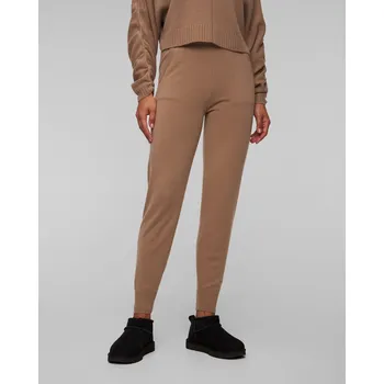 Dámské kalhoty Hnědé Kašmírové Dámské Kalhoty Allude 11117-43