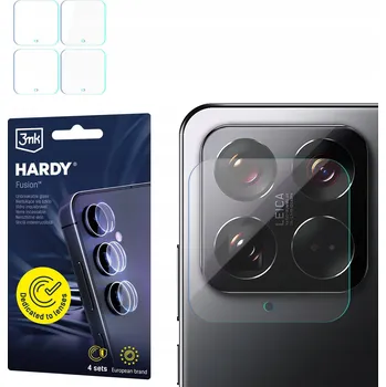 4x Hybridní Sklo na objektiv fotoaparátu pro Xiaomi 15 - 3mk Hardy Fusion Lens