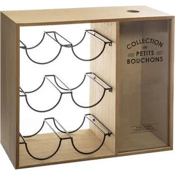 Elegantní stojan na víno pro 6 lahví