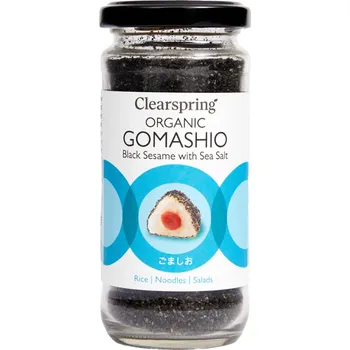 Koření Černý sezam s mořskou solí - Clearspring 100g