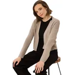 Dámský svetr VOLCANO-S-MIGA-102M-BEIGE MEL Béžová XS