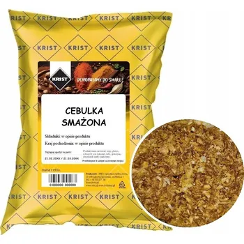 Koření Cibule smažená pražená cibulka 1000 g 1 kg KRIST