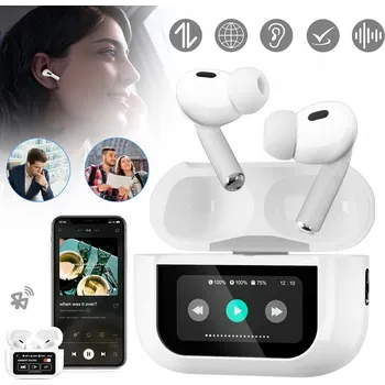 BLUETOOTH SLUCHÁTKA S PŘEKLADAČEM AI, BEZDRÁTOVÁ, PODPORA 144 JAZYKŮ