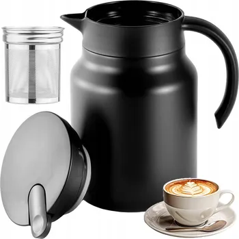 Termoska Termoska na nápoje Bedee 1 l černá