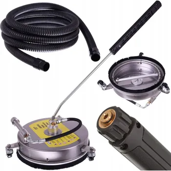 Příslušenství pro vysokotlaký čistič T-Racer kartáč na čištění dlažby s odsáváním vody pro vysokotlaké čističe Kärcher HD HDS M22 15"