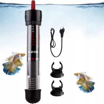 Přímotop AKVARIJNÍ TOPENÍ 300W S TERMOSTATEM VODĚODOLNÉ ODOLNÉ SKLENĚNÉ