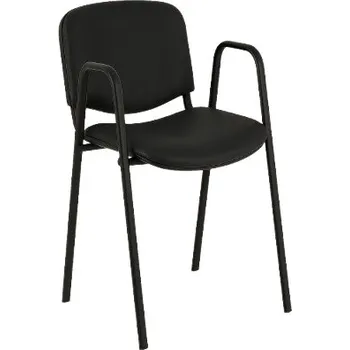 ALBA seniorská židle ISO 55 se zvýšeným sedem, černá