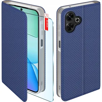 Pouzdro na mobilní telefon Flipové pouzdro KrainaGSM pro Xiaomi Redmi 13 modré