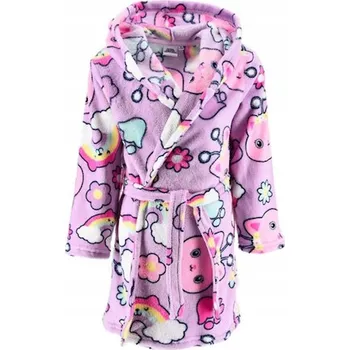 Dívčí oblečení GÁBININ KOUZELNÝ DOMEK Dívčí župan LILA měkký, velikost 98 FN01L