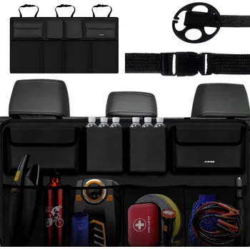 Organizér do auta Organizér do kufru auta na sedadla 8 kapes voděodolný prostorný