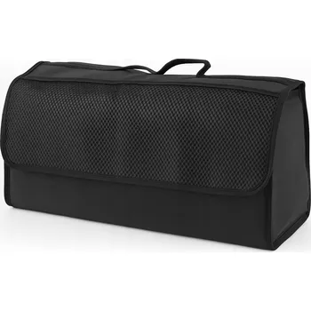 Organizér do auta Taška do kufru Agmi černá čalouněná se suchým zipem 47x17x30 cm