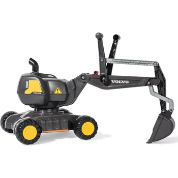 autíčko Rolly Toys Bagr Volvo šedý