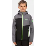 Chlapecká softshellová bunda Kilpi RAVIO-J černá 146