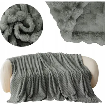 Prostěradlo Přikrývka Łóżkoholicy z mikrovlákna 200 cm x 220 cm šedá