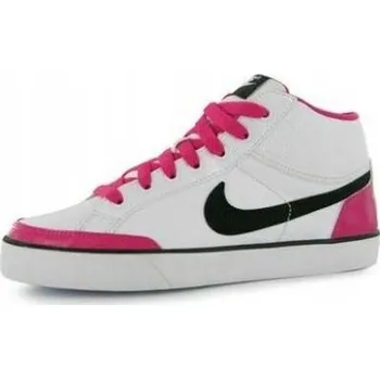 Dámské tenisky Nike - CAPRI 3 MID dámské, bílá/černá/růžová, 37,5