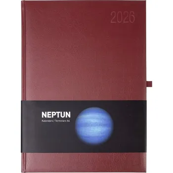 Kalendář Knižkový kalendář pro podnikatele 2026 A4 Opus červený