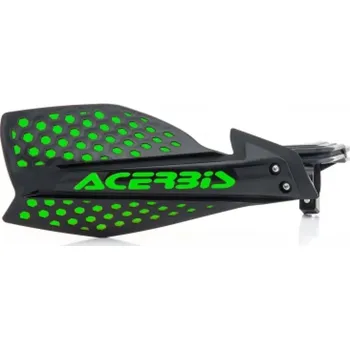 Chránič ruky pro motocykl ACERBIS chrániče páček X -ULTIMATE bez výztuhy černá/zelená