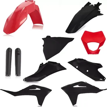 ACERBIS plastový full kit GAS GAS EC250/300/ECF250/350 21- červená/černá