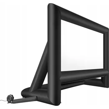 Projekční plátno SucceBuy Nafukovací Promítací Plátno 413x200x330CM Filmové Plátno pro Domácí Kino