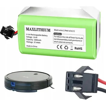 IP kamera BATERIE AKUMULÁTOR PRO EUFY ROBOVAC G10 G20 G30 G35 G40, VÝKONNÁ 14,4V 2600MAH