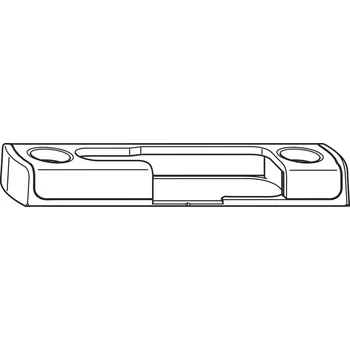 Okenní klika WINKHAUS bezpečnostní protiplech SBS.H.9-20.LS.WK, Eurofalc 12/20-9V, levý