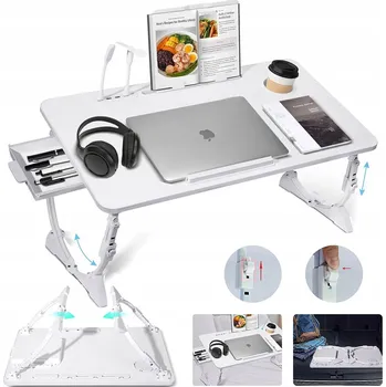 SKLÁDACÍ STOLEK POD NOTEBOOK DO POSTELE S NASTAVENÍM SKLONU 45° | MOBILNÍ PODLOŽKA