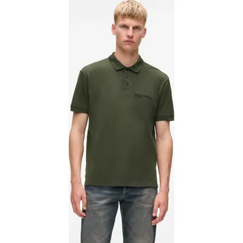 Pánské tričko KARL LAGERFELD JEANS KLJ REGULAR PIQUE POLO TRIČKO 1KZ Velikost: XL