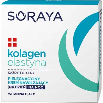 Pleťový krém Hydratační krém na obličej Soraya Kolagen+ 0 SPF den a noc 50 ml