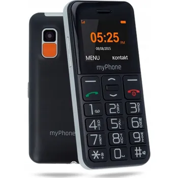 Mobilní telefon Telefon pro seniory myPhone Halo Easy SOS Rádio Bluetooth černý