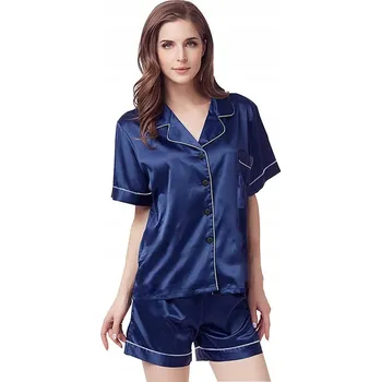 Dámské noční prádlo Saténové dámské pyžamo Pierre Cardin XL