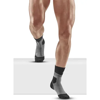 Pánské ponožky CEP Vysoké outdoorové kompresní ponožky MAX CUSHION Pánské Velikost: IV, Barvy: grey/black