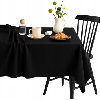 ubrus UBRUS HLADKÝ OBDÉLNÍKOVÝ NA STŮL 140x220 CM HLADKÉ UBRUSY POKRIVKY NA STOLY