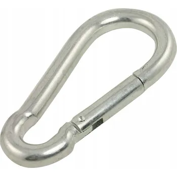 Hasičská karabina 80 mm pozink 1 kus