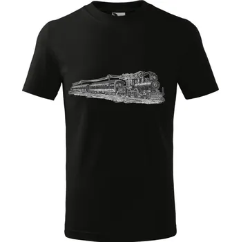 Chlapecké tričko Černobílá mašina Barva: Zelená, Velikost dětská: 158/ 12 let