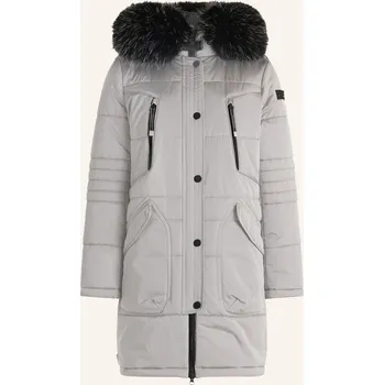 Dámský kabát Betty Barclay Dámský Prošívaný Kabát, šedá, 38