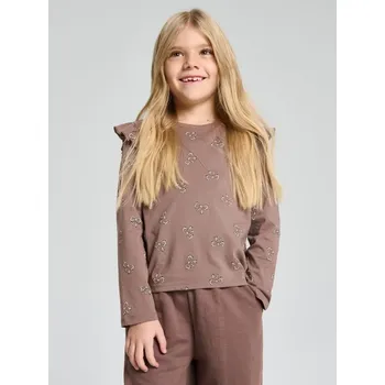 Oblečení a móda Sinsay - Bavlněné tričko - hnědá - 853GH-84X - 853GH-84X-140