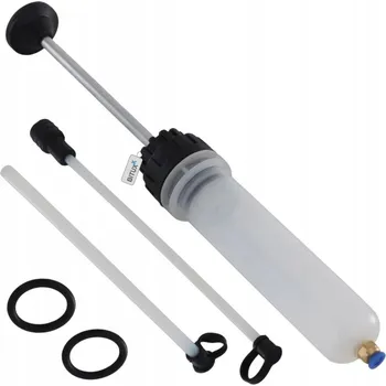 Olejová pumpa 200 ml Bituxx ruční pro plnění a odsávání kapalin s hadicí