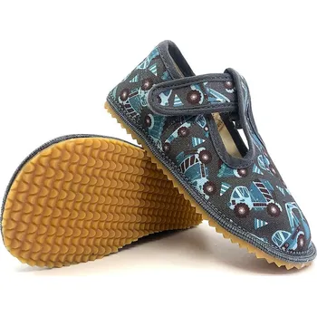 Chlapecké bačkory Barefoot bačkory Beda Trucks (BF 060010/W) 33, Vnitřní délka boty: 21,7 cm, Vnitřní šířka boty: 8,3 cm